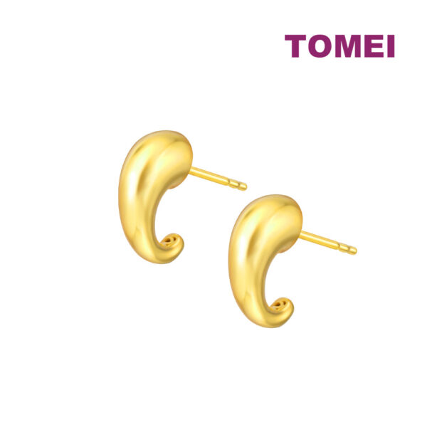 1000x1000_18July_0039_XFUE0217-1C TOMEI Lusso Italia Mini Trunk Earrings, Yellow Gold 916