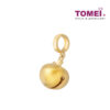 TOMEI Chomel Collection Apple Bell Charm, Yellow Gold 916