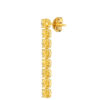1100x762px_24July_0055_DC-YG1333E-2C TOMEI Diamond Cut Collection Eternity Earrings, Yellow Gold 916