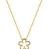 1100x762px_24March_0001_SET-N7311-2C TOMEI Dual-Tone Flower Necklace, Yellow Gold 916