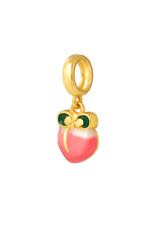 TOMEI Chomel Collection Peach Charm, Yellow Gold 916