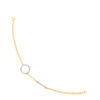 1100x762px_29May_0006_WS-YG1468B-2C TOMEI Dual-Tone Circle & Bar Bracelet, Yellow Gold 916