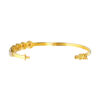 1100x762px_30Oct_0067_DC-YG1482B-2C TOMEI Diamond Cut Collection Enchanting Bangle, Yellow Gold 916