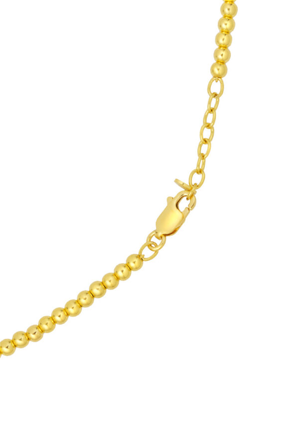 1100x762px_6Oct_0020_NN2910-H-1C TOMEI Glowing Ball Necklace, Yellow Gold 916