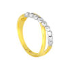 1100x762px_7Aug_0000_9O-YG0896R-2C TOMEI Criss-Cross White Beads Ring, Yellow Gold 916