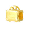 TOMEI Chomel Collection I Love Travel Charm, Yellow Gold 916