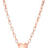1100x762px_9FebWG_0016_2 TOMEI Love Chain Necklace, Rose Gold 585