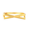 1100x762px_Raya_0049_AS-YG1504B-1C TOMEI Anastasia X-Cross Bangle, Yellow Gold 916