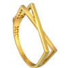 1100x762px_Raya_0051_AS-YG1504B-1C TOMEI Anastasia X-Cross Bangle, Yellow Gold 916