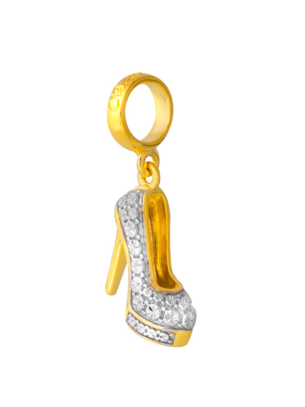 1100x762px_VdayBrochure_0024_TM-YG1237P-2C TOMEI Chomel High Heel Charm, Yellow Gold 916