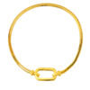 TOMEI Chomel Oval Bracelet, Yellow Gold 916
