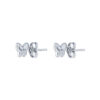 1Tomei_0051_Sony_19335.psdcopy TOMEI Butterfly Earrings, White Gold 585