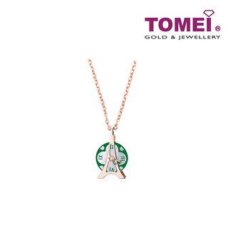 1b6dce99d2d3ed3ad323b8e2985cff6e_tn_9dbb88e3-9504-4672-b11e-c28e70931cd9 TOMEI Je t'aime Revolving Love Eiffel Tower Diamond Necklace 为爱钻动套链, Rose Gold 750