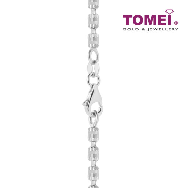 1tomei_0000_Sony_14337.psd TOMEI Italia 50cm Long Necklace, Unisex White Gold 585