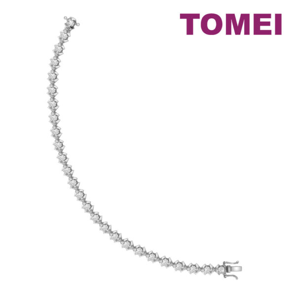 1tomei_0002s_0002_Layer1 TOMEI Bracelet, Diamond White Gold 750 (DM0011417)