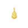 TOMEI Gourd Pendant, Yellow Gold 999