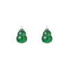 2024081608080429050e2060157c198179597472c4fbbd TOMEI Mini Gourd Jade Earrings, White Gold 750