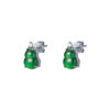 202408160808049e9bb1dd2725fd82b0ef5efcb0951fef TOMEI Mini Gourd Jade Earrings, White Gold 750