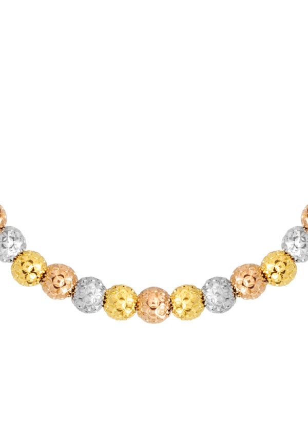 20240822083514f159c8ef6dd4310d40dffddff58cab38 TOMEI Lusso Italia Fluorescence Beads Necklace, Yellow Gold 916