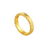 TOMEI Full Laser Cutting Ring, Yellow Gold 916