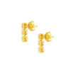 20240920032223dfcb0499e9d0f4cab9cc4d650577c8b7 TOMEI Diamond Cut Collection Dangling Earrings, Yellow Gold 916