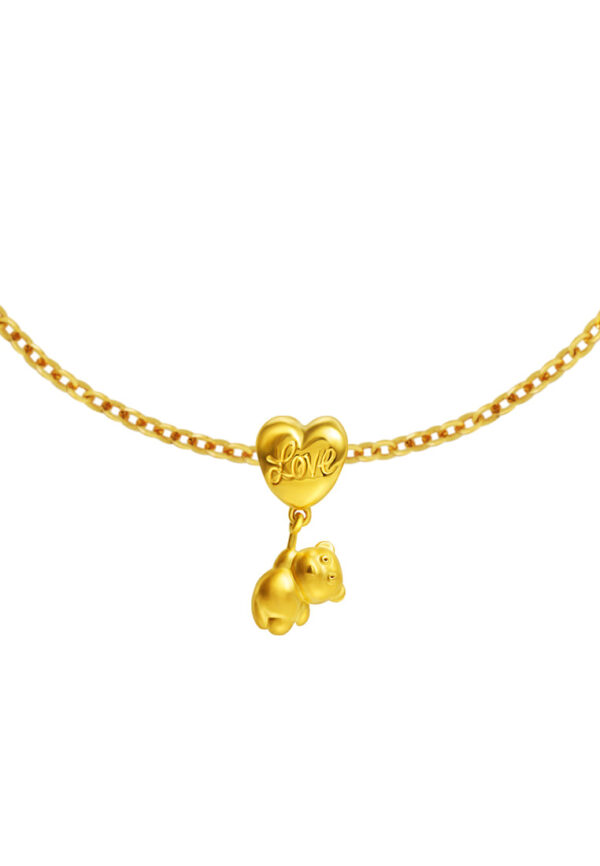 202410090732191ba0cafc70c2d5e7f4ad6d1c77715c60 TOMEI Chomel Collection Bear's Love Charm, Yellow Gold 916