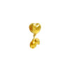 20241009073219b61223df1839374bb4d8c8dc40b80ec1 TOMEI Chomel Collection Bear's Love Charm, Yellow Gold 916