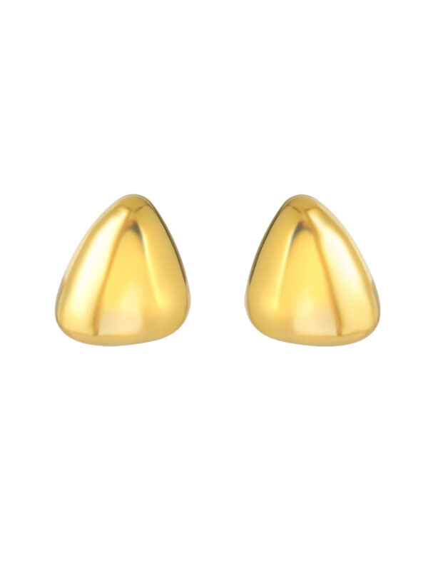 20241021070714c139003e90356e1f95123b2459a76c6d TOMEI Lusso Italia Triangular Earrings, Yellow Gold 916