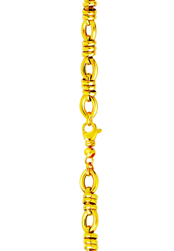 20241030091819cdc99a44fc6a515df1f3295a0dc61d9e TOMEI Lusso Italia Knotting Bracelet, Yellow Gold 916