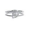 20241107094727f97ebb2da253a64080419998a1d3c8f8 TOMEI Chic Radiance Collection Diamond Ring, White Gold 585