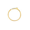 20241119070014a328bf226a20e60317edd8c95c6d27a6 TOMEI Dual-Tone Twisted Heart Ring, Yellow Gold 916