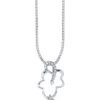 2024112206553159d0d117b63fee356d1f6f25a9f8f79e TOMEI Diamond Pendant Set, White Gold 375