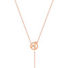 20241122070719a6919d7b20f91cb00915df48cd1aea1e TOMEI Love Of Tower Necklace, Rose Gold 750