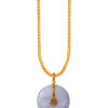 202411260841134caba25d7d758325544acfe86b4863d2 TOMEI Jade Pendant, Yellow Gold 750