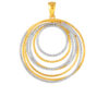 202411270702271d454142e9b3fee93bec8fc1192b8011 TOMEI Diamond Cut Collection Circular Pendant, Yellow Gold 916