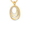 20241127070227e2ff6f0078aab7b915aab33a844bed61 TOMEI Diamond Cut Collection Circular Pendant, Yellow Gold 916