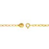 20241222172824c42fecc0300909e24eac240ea1be2e56 TOMEI Peace & Happiness Bracelet, Yellow Gold 916