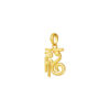 202412240125495c3c1b60148c0d0a202cf5d78582a569 TOMEI Blessing Snake Pendant, Yellow Gold 916