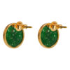 202412270836088185cb875eb2da268fca584b6fe9f1b4 TOMEI Engraved Fu-Zi Jade Earrings, Yellow Gold 750