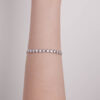TOMEI ???? Heart to Heart Diamond Bracelet White Gold 750