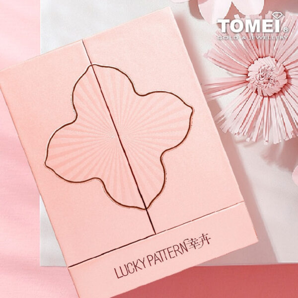 520_4_1f4b54f5-3d0c-4e13-924f-2bedfe7c27ef TOMEI Lucky Pattern Clover Pendant Set, Rose Gold 750 (GDIDDZ04070B/W)