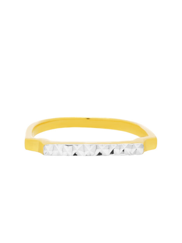762X1100px_0007s_0001_Layer43 TOMEI Laser Cut Line Ring, Yellow Gold 916