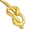 762_DSC02122_0021_9L-BK1785-1C_3 TOMEI Infinity Bangle, Yellow Gold 916