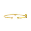 762_DSC02122_0022_9L-BK1785-1C_2 TOMEI Infinity Bangle, Yellow Gold 916