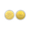 762x1100_0005_DSC00023KW-002 TOMEI Love You Gold Wafer 0.1G, Yellow Gold 9999