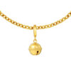 TOMEI Chomel Collection Bell Charm, Yellow Gold 916