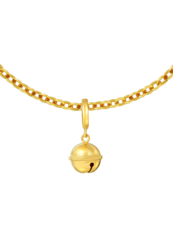 TOMEI Chomel Collection Bell Charm, Yellow Gold 916