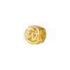 TOMEI Chomel Collection Flower Charm, Yellow Gold 916