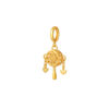 TOMEI Chomel Collection Ping An Rattle Charm, Yellow Gold 916