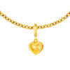 762x1100_0015_Sony_39743TM-C427-1C_3 TOMEI Chomel Collection Heart Charm, Yellow Gold 916